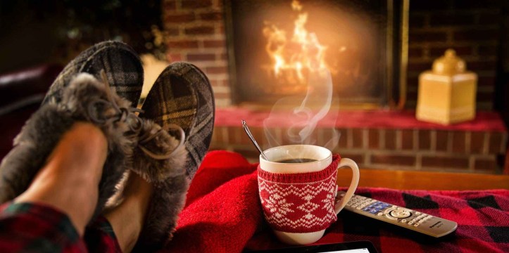 mug cup hotdrink slippers fire cozy cosy comfortable selfcare